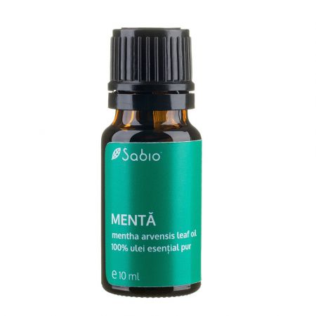 Ulei esential pur menta, 10ml, Sabio