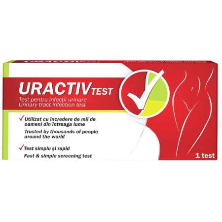 Test pentru infectii urinare Uractiv, 1 bucata, Terapia