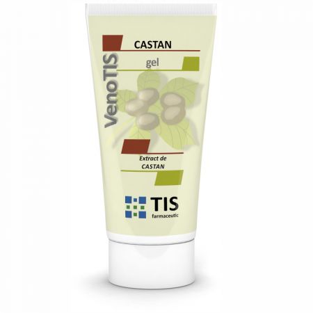 Gel cu castan Venotis, 50 ml, Tis Farmaceutic