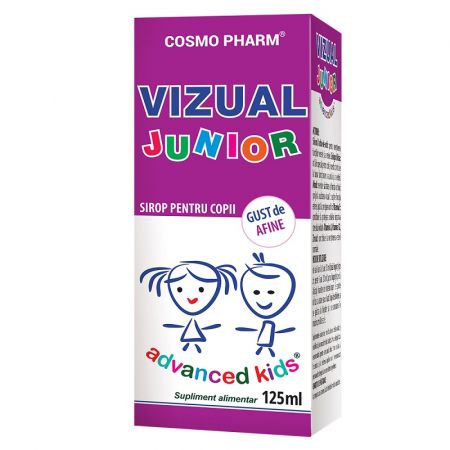 Vizual Junior Sirop, 125 ml, Cosmopharm