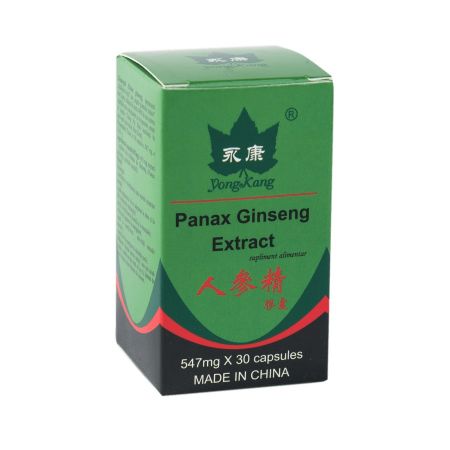 Extract Panax Ginseng, 30 capsule, Yongkang International China