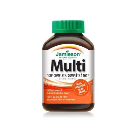 Multi 100% Complete Vitamin, 30 capsule, Jamieson