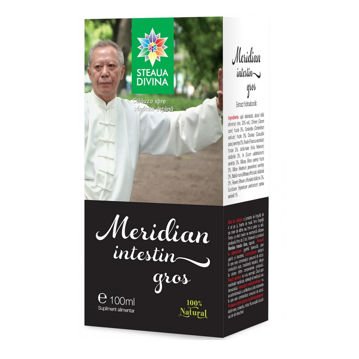 Meridian Intestin gros tinctura, 100 ml, Steaua Divina