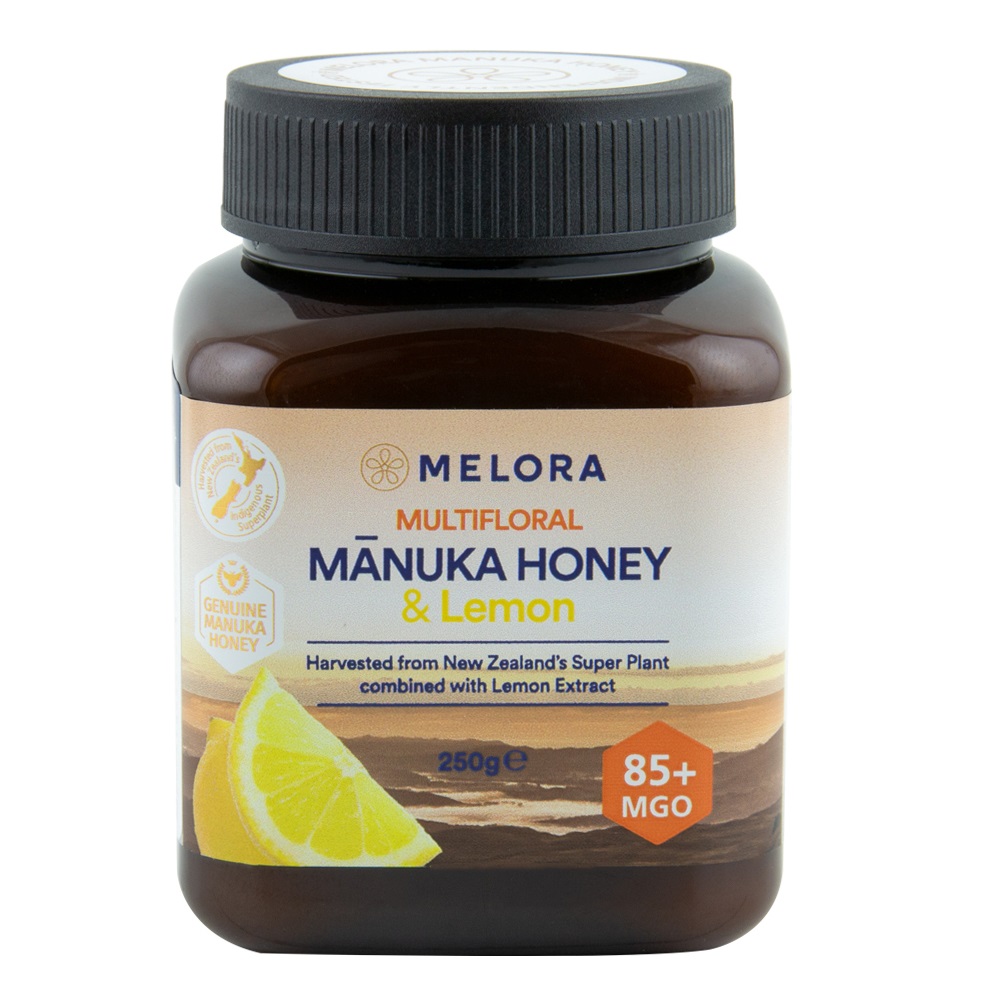 Miere de manuka poliflora cu lamaie MGO 85+, 250g, Melora