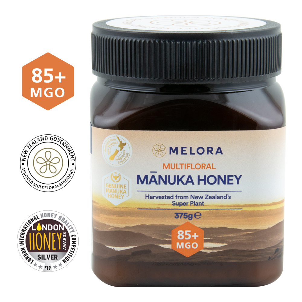 Miere de manuka poliflora MGO 85+, 375 g, Melora