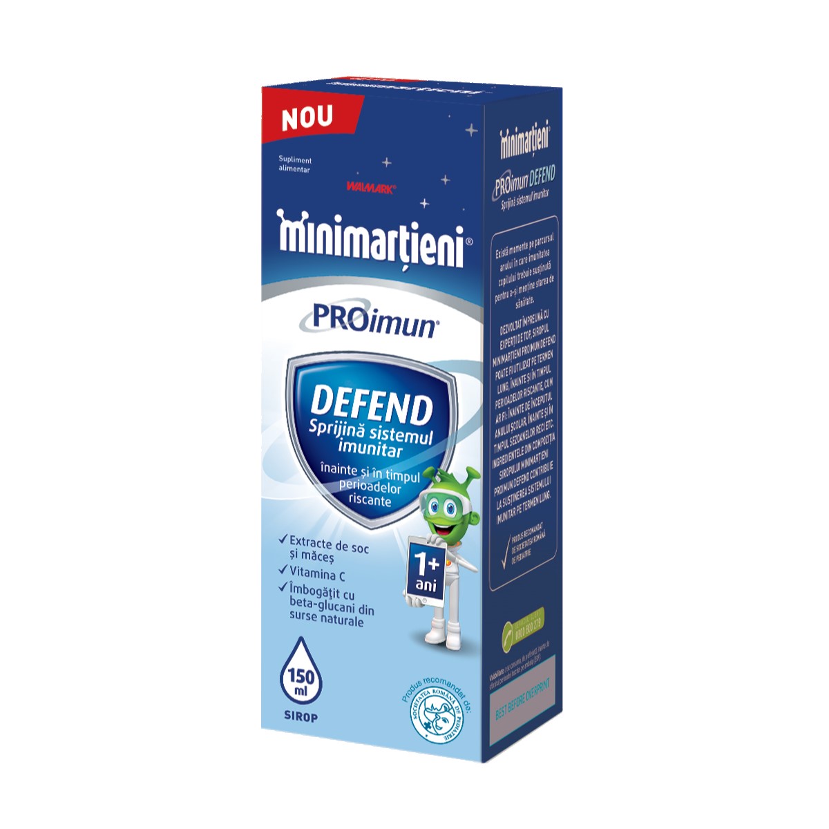 Minimartieni PROimun DEFEND sirop, 150 ml, Walmark