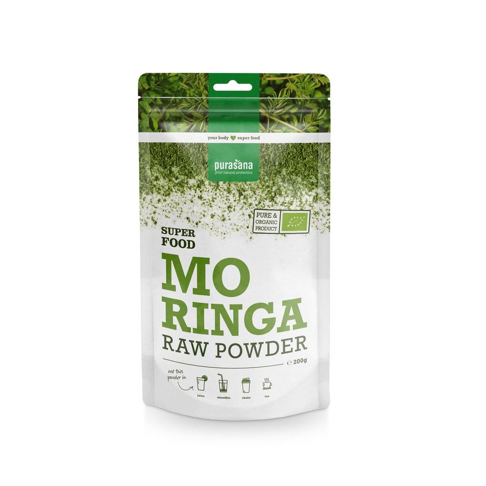 Moringa pulbere Bio, 200 g, Purasana