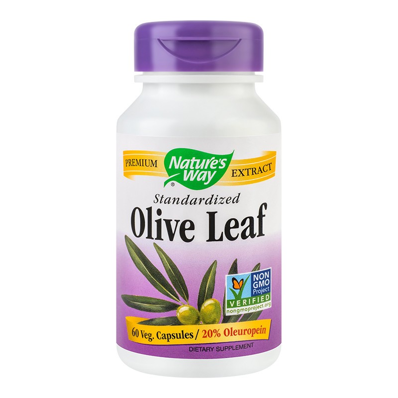 Olive Leaf 20% SE Nature's Way, 100 capsule, Secom