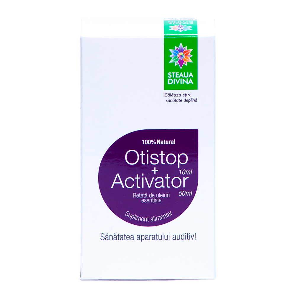 Otistop, 10 ml + Activator 50 ml, Steaua Divina