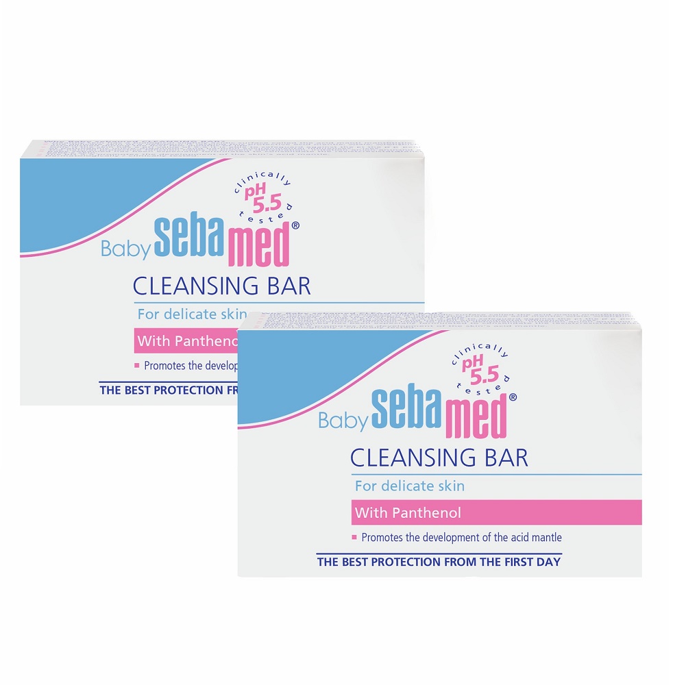 Pachet Sapun dermatologic pentru copii, 100 g + 100 g, Sebamed