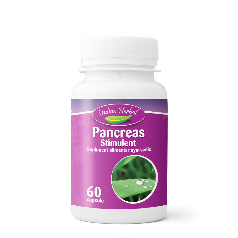 Pancreas Stimulent, 60 capsule, Indian Herbal