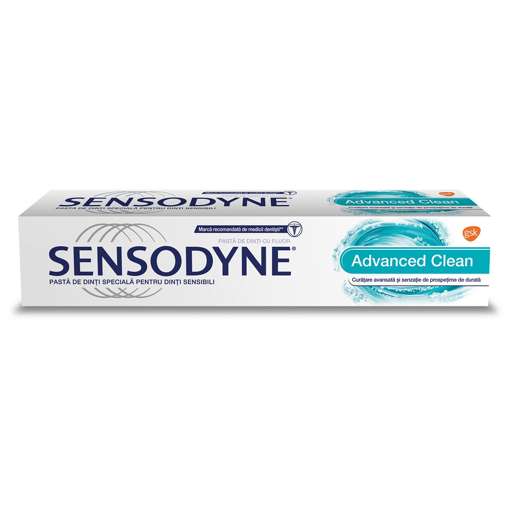 Pasta de dinti Advance Clean Sensodyne, 75 ml, Gsk