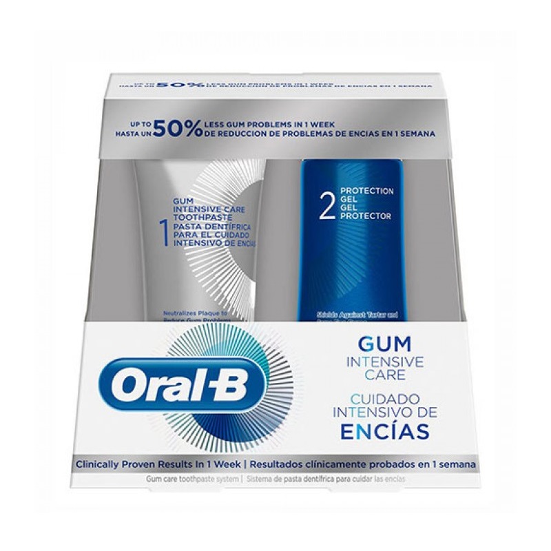 Pasta de dinti pentru ingrijire gingivala, 85 ml + Gel de protectie, 63 ml, Oral-B