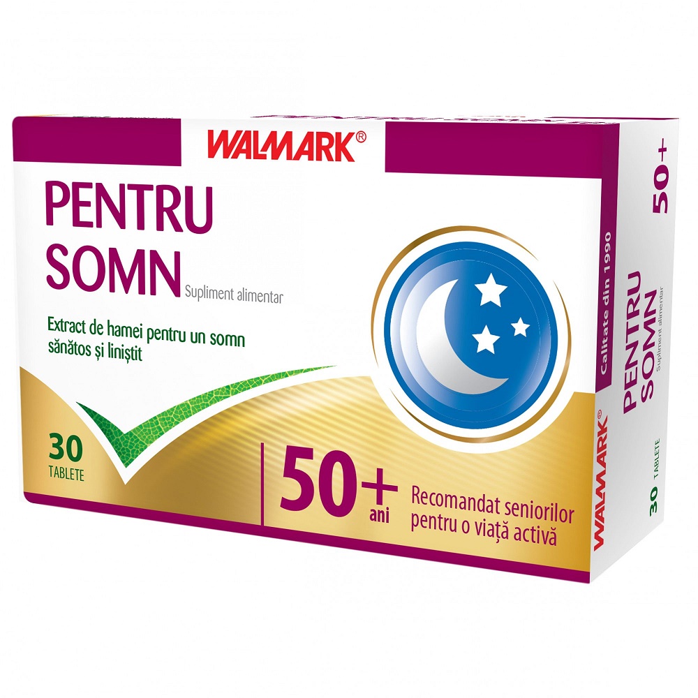 Pentru Somn 50+, 30 tablete, Walmark