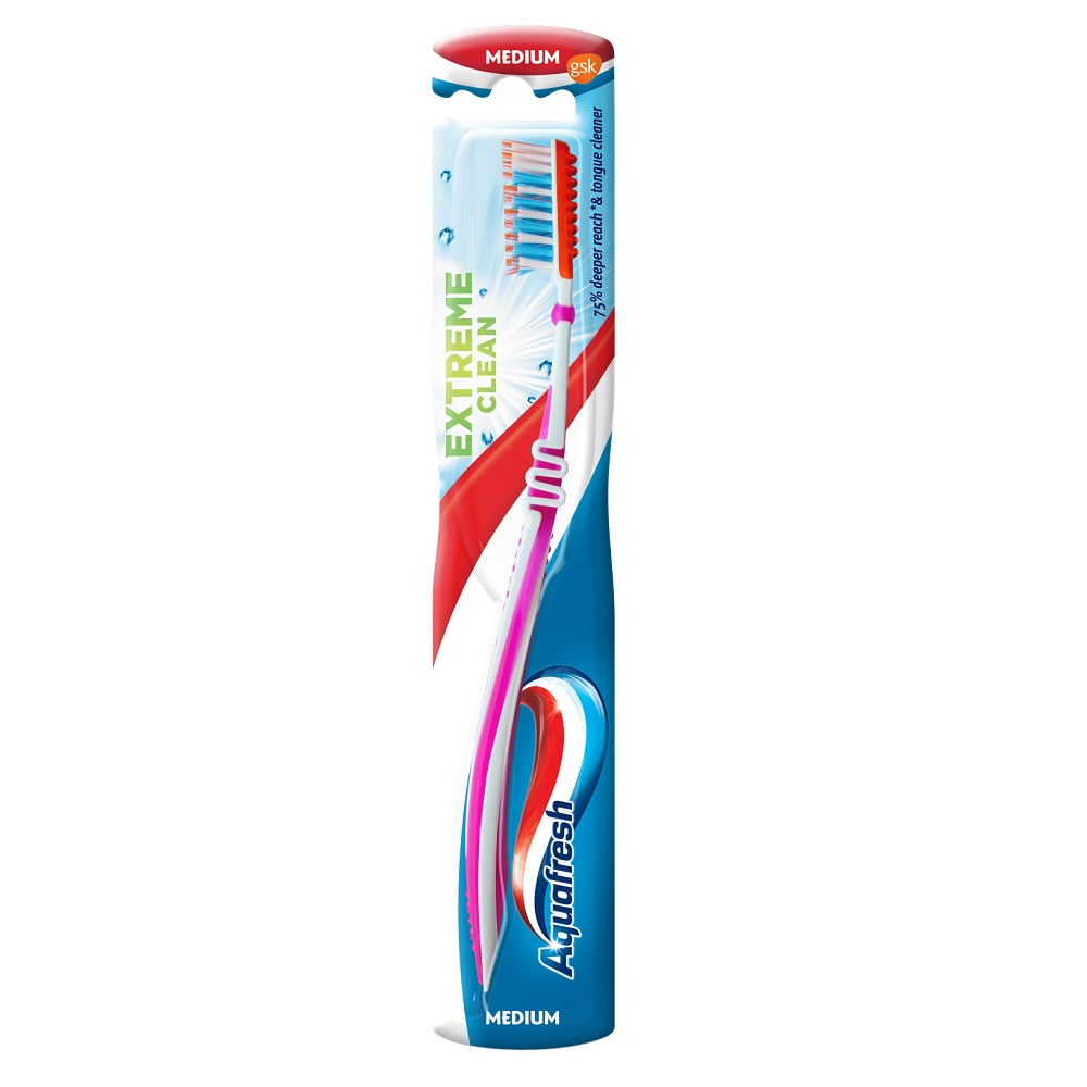 Periuta de dinti Extreme Clean Medium Aquafresh, Gsk