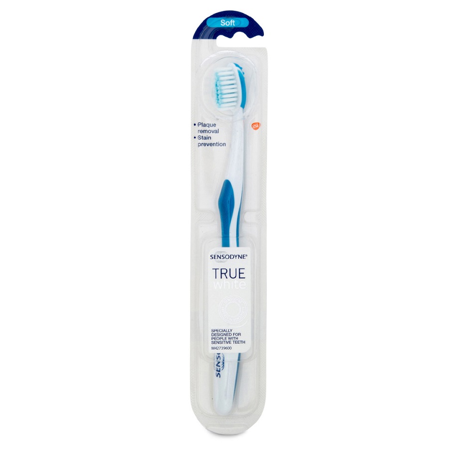 Periuta de dinti Sensodyne True White Soft, 1 bucata, Gsk 