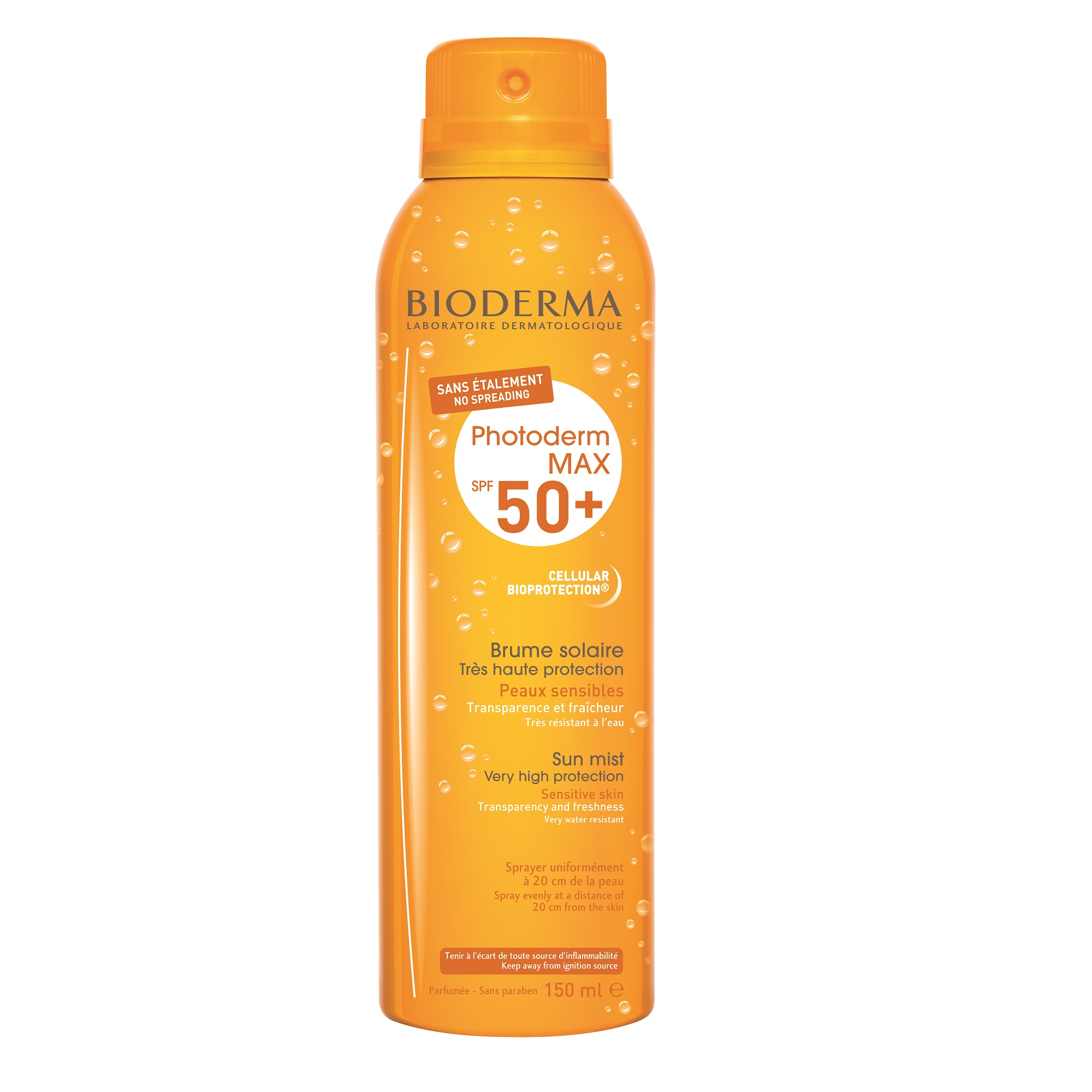 Spray fotoprotectie Photoderm Max Brume, SPF 50+, 150 ml, Bioderma