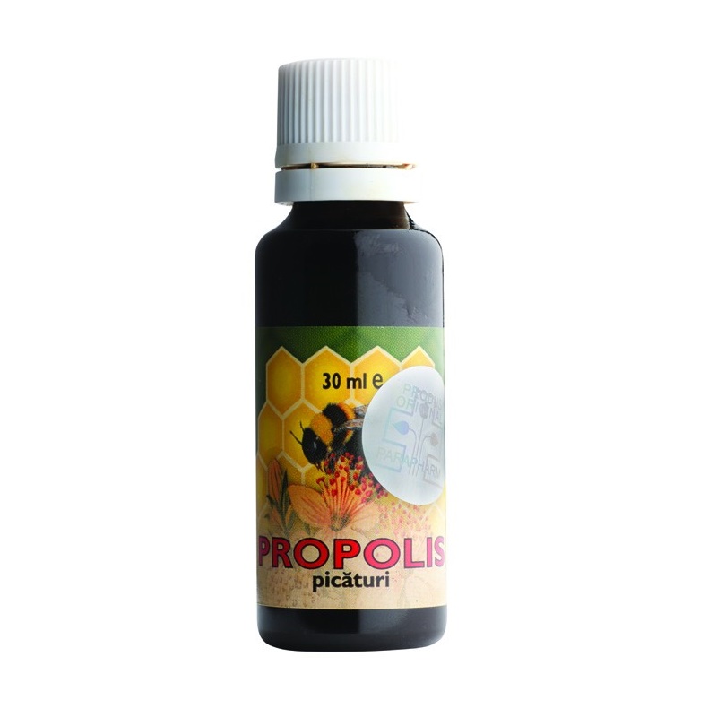 Propolis picaturi, 30 ml, Parapharm