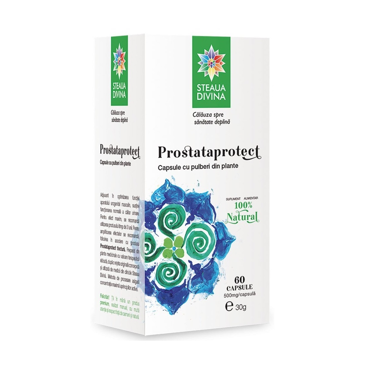 Prostataprotect, 60 capsule, Steaua Divina