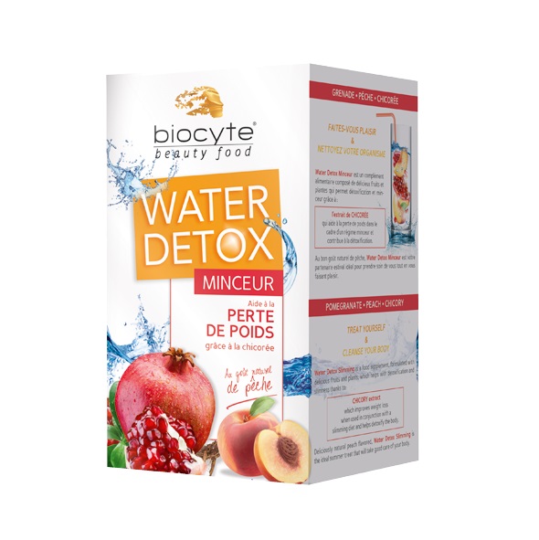 Pulbere Water Detox cu efect de slabire, 112 g, Biocyte