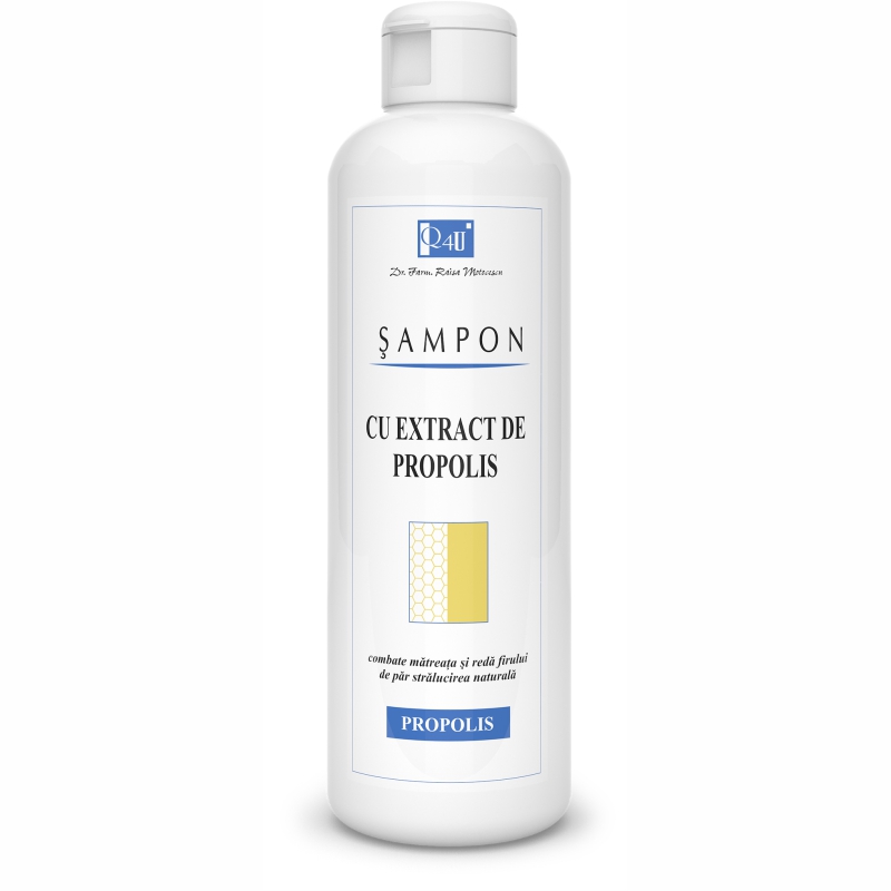 Sampon cu extract de Propolis Q4U, 250 ml