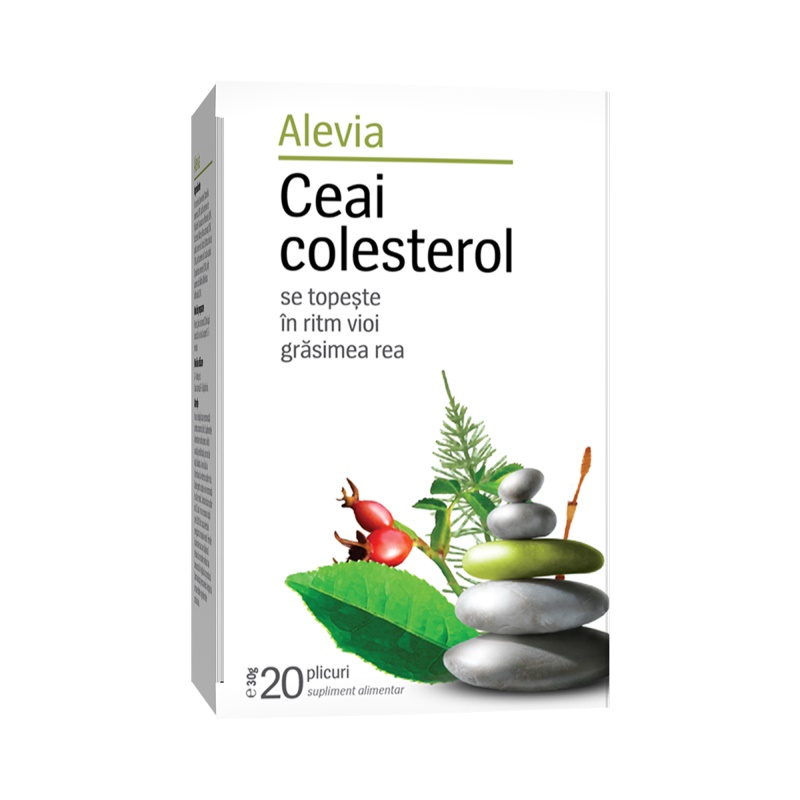 Ceai colesterol, 20 plicuri, Alevia