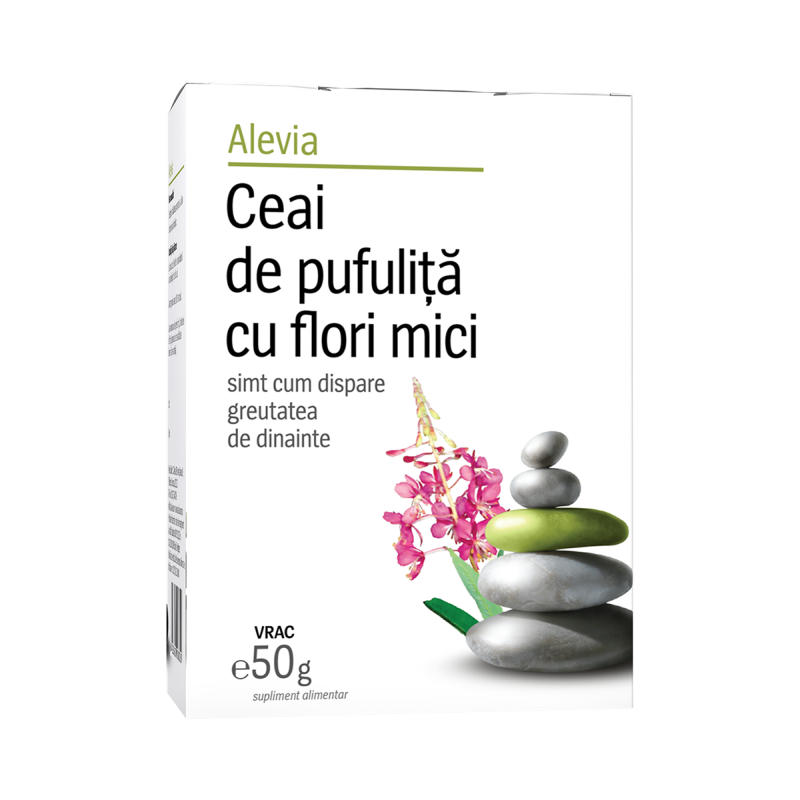 Ceai de pufulita cu flori mici, 50g, Alevia