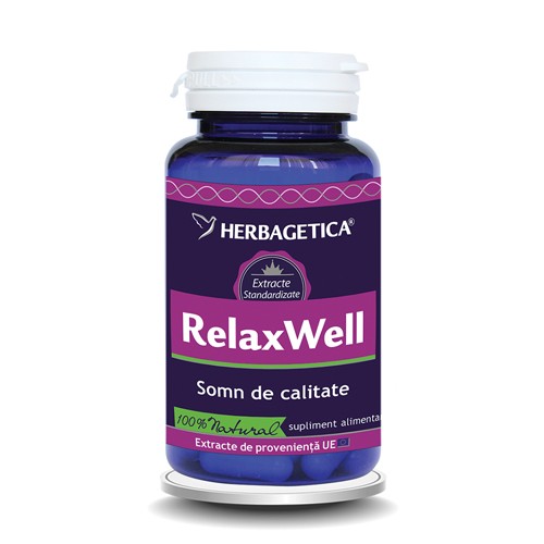 Relax Well, 60 capsule, Herbagetica