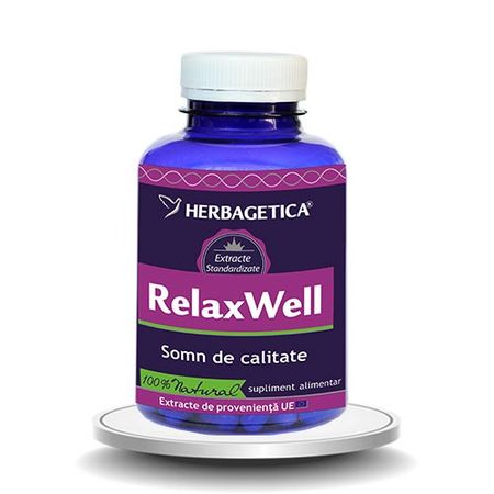 Relax Well, 120 capsule, Herbagetica