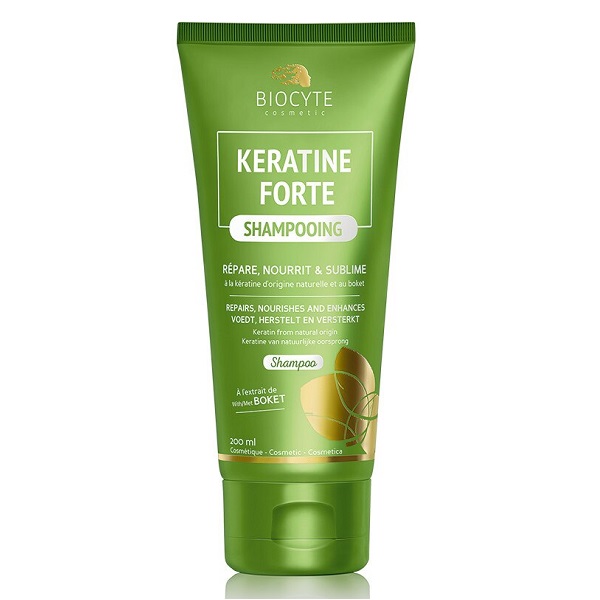 Sampon cu keratina forte, 200 ml, Biocyte