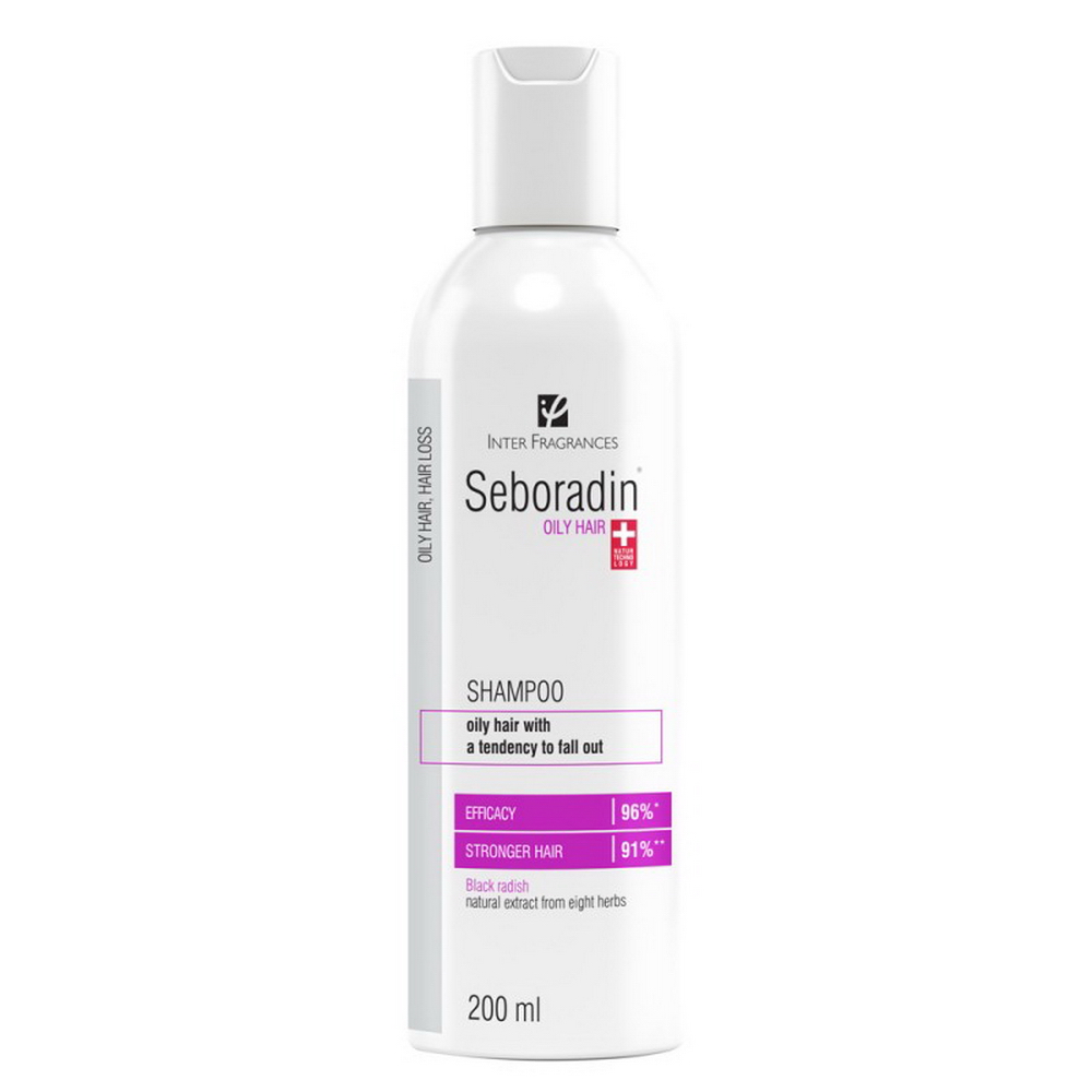 Sampon pentru par cu tendinta de ingrasare Oily, 200 ml, Seboradin