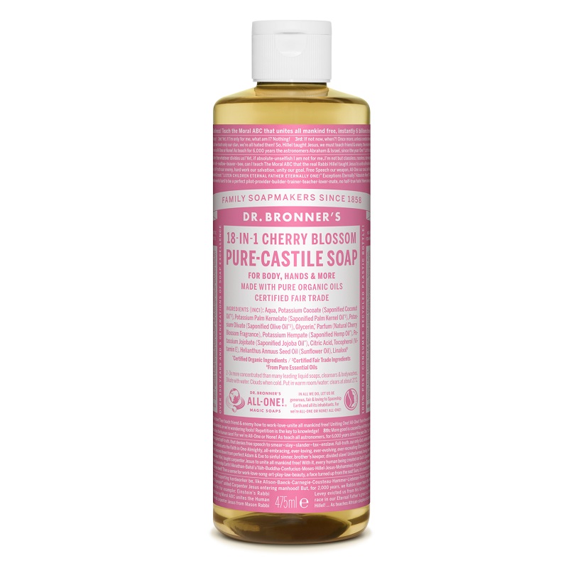 Sapun lichid 18in1 Cherry Blossom, 475 ml, Dr. Bronner's