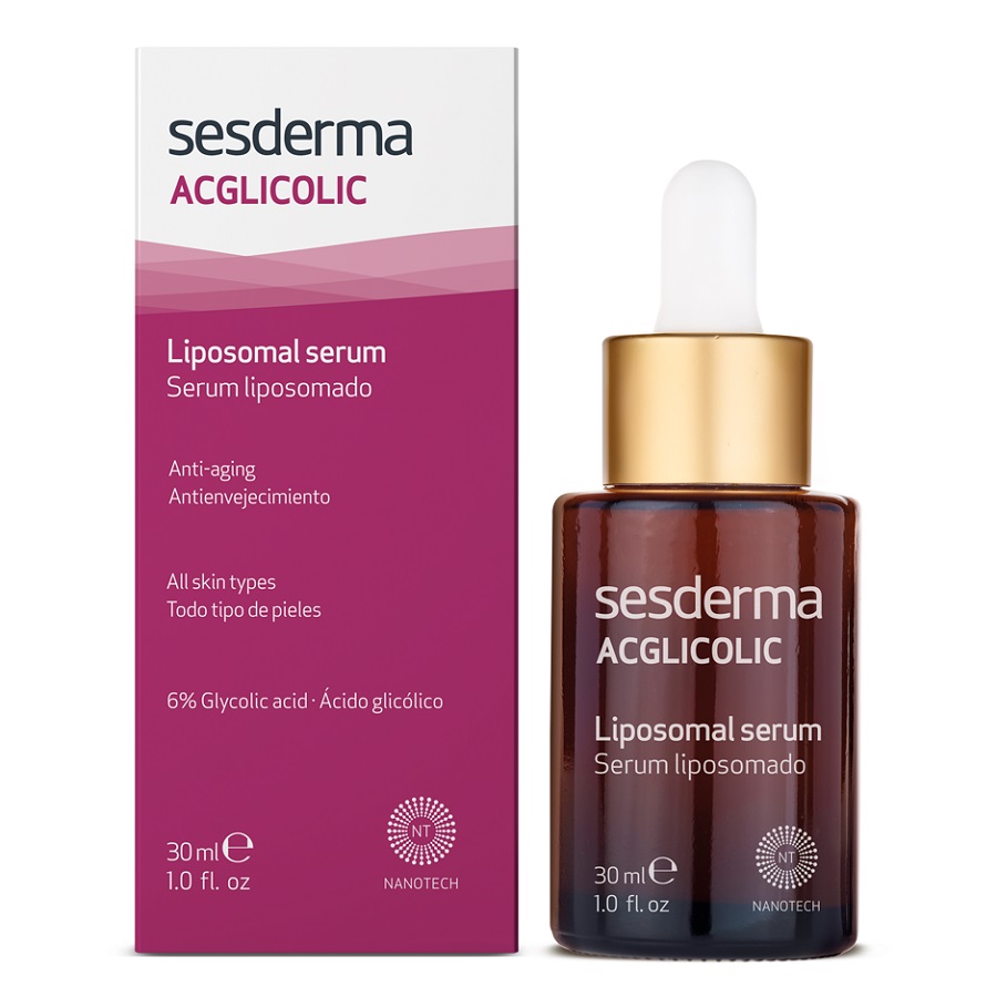 Ser anti-imbatranire pentru toate tipurile de piele ACglicolic, 30 ml, Sesderma