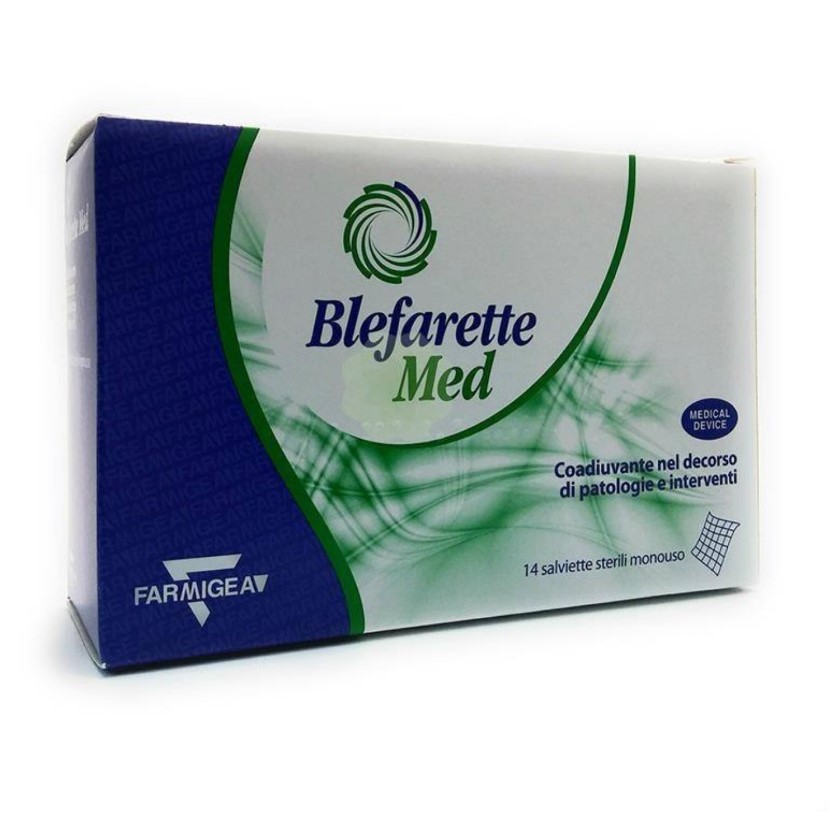 Servetele oculare sterile de unica folosinta Blefarette Med, 14 bucati, Farmigea