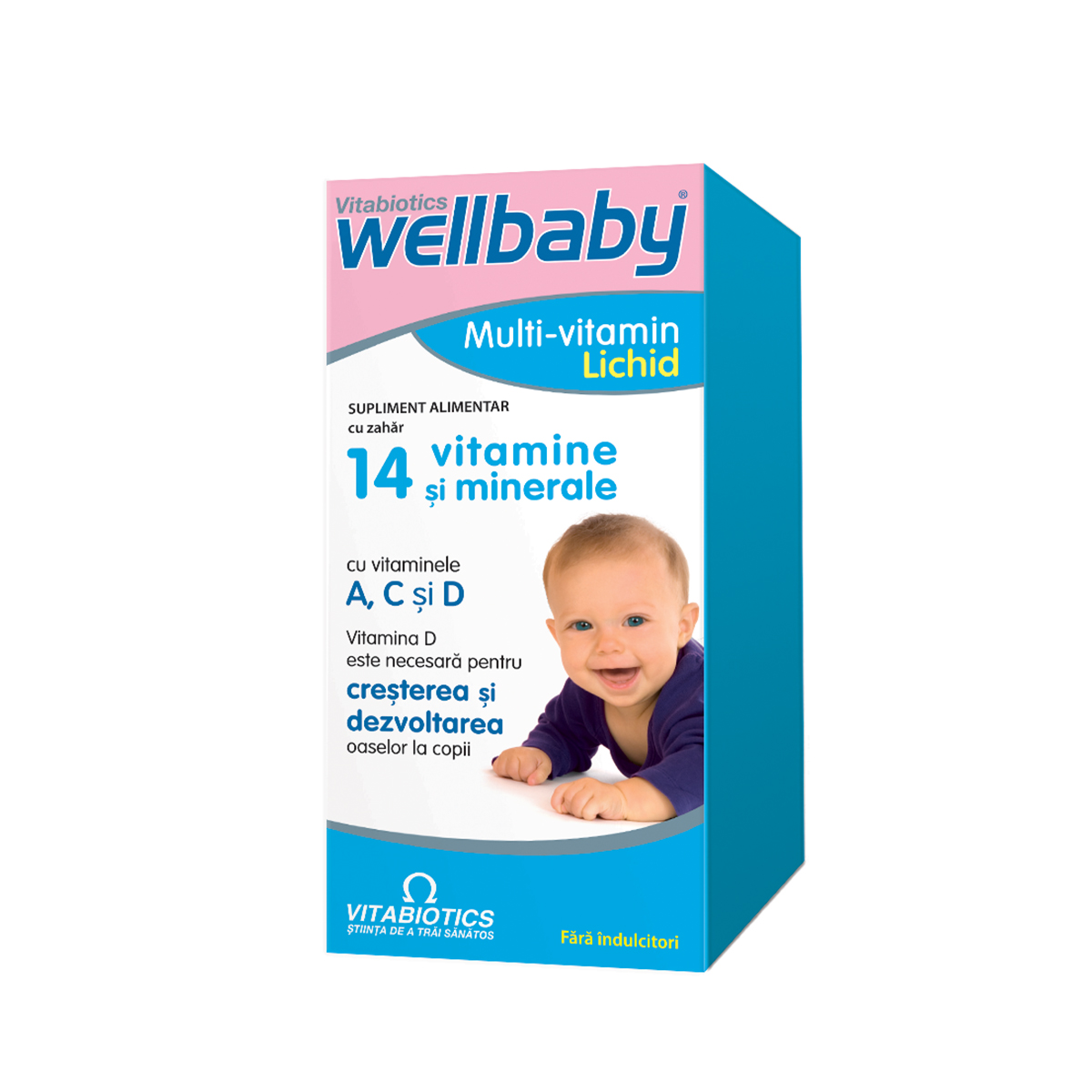 Sirop cu 14 vitamine si minerale WellBaby, 150 ml, Vitabiotics