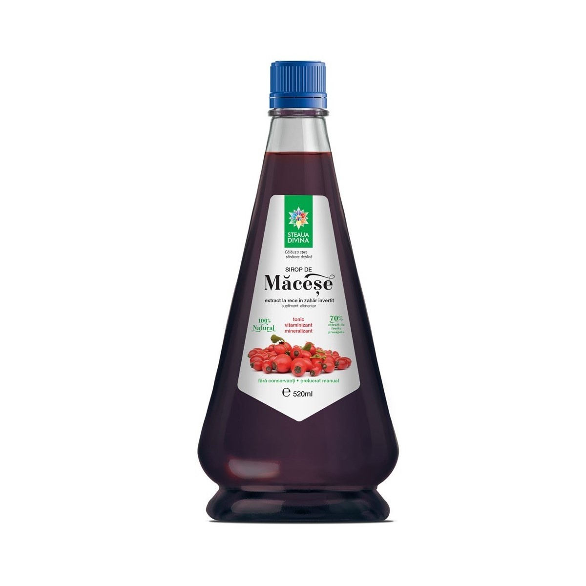 Sirop de Macese, 520 ml, Steaua Divina