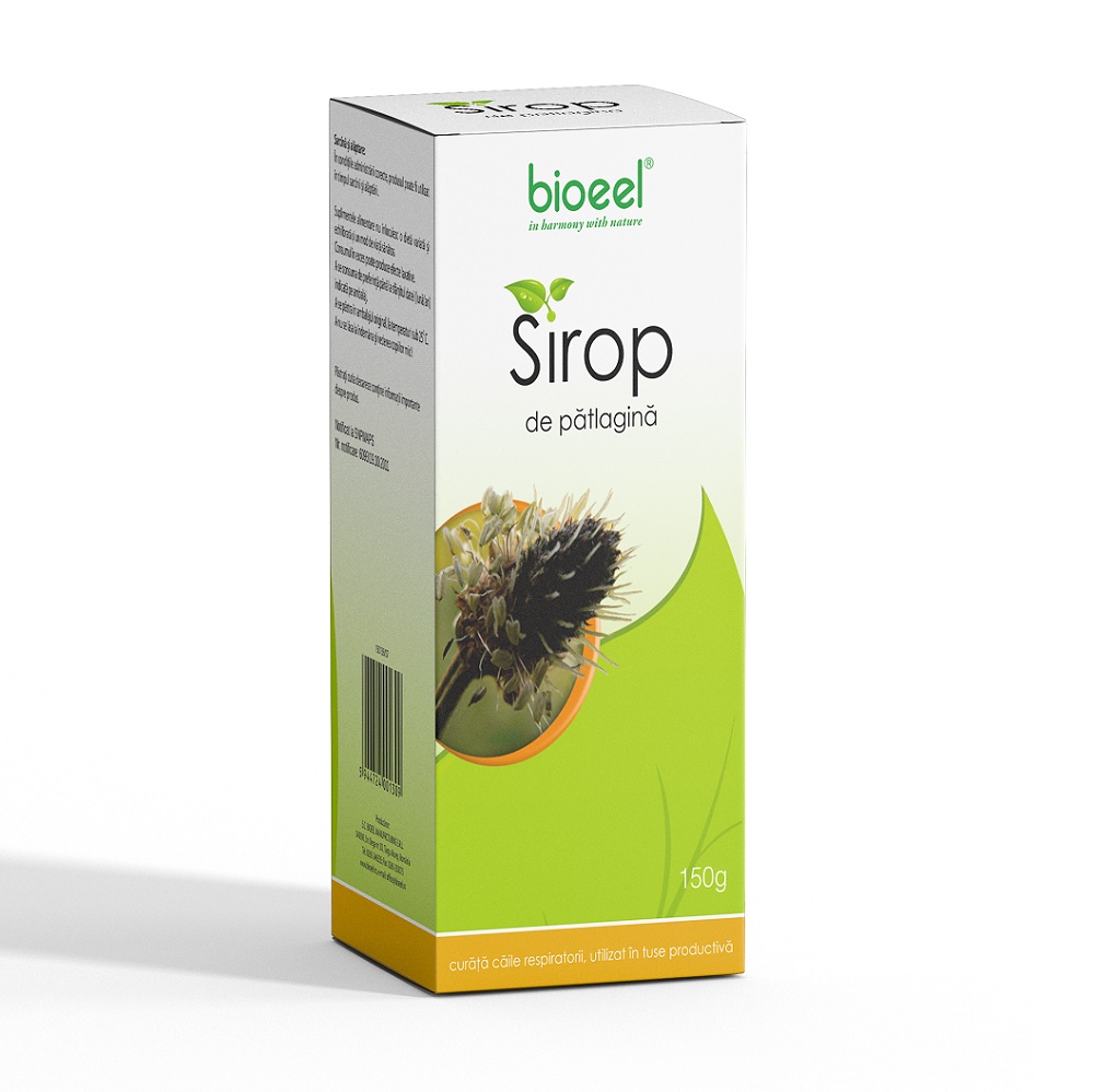 Sirop de patlagina, 150 g, Bioeel