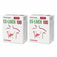 Pachet Es-Liver 100, 2x30 capsule, Parapharm