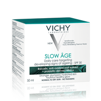 Crema de fata pentru corectarea si incetinirea aparitiei semnelor de imbatranire a tenului SPF 30 Slow Age, 50ml, Vichy