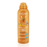 Spray cu protectie solara pentru copii Tehnologie Anti-Sand SPF 50+ Ideal Soleil, 200 ml, Vichy
