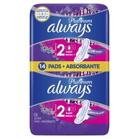 Absorbante Platinum Ultra Super, Marimea 2, 14 bucati, Always