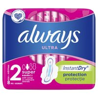 Absorbante Ultra, Marimea 2, 8 bucati, Always