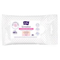 Servetele umede pentru igiena intima Sensitive, 20 bucati, Bella 