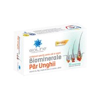 Biominerale par unghii, 30 tablete, BioSunLine