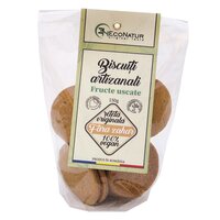 Biscuiti artizanali vegani fara zahar cu fructe uscate, 150 g, Econatur