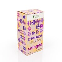 Ceai negru instant cu Green Sugar si colagen (10 stickuri), Remedia