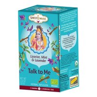 Ceai Bio cu lemn dulce, menta si lavanda Chakras Talk to Me, 16 plicuri, Shoti Maa