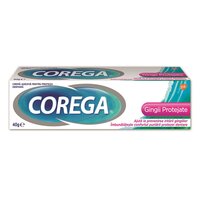 Crema adeziva pentru proteza dentara Corega Gingii Protejate, 40 g, Gsk