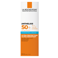 Crema potrivita pentru zona ochilor fara parfum SPF 50+ Anthelios Ultra Sensitive, 50 ml, La Roche-Posay