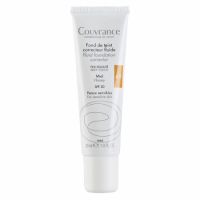 Fond de ten fluid corector cu SPF 20 Couvrance, Miel 4.0, 30 ml, Avene